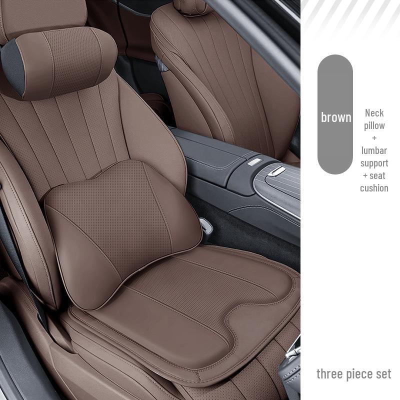 All-Season Headrests & Support Cushions for Wenjie M9, M7, M5: Neck and Lumbar Memory Foam.