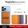 Magnetischer PU-Leder-Kartenhalter für iPhone 13/14/15/16 mit MagSafe-Kompatibilität