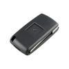 Car 3-button Folding Key Shell Remote Control Case with Slot Without Holder for Peugeot / Citroen