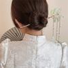 Retro Quaste Haarspange im chinesischen Stil für Frauen Haarnadeln Blume handgemachte Haarnadeln Charme Schmuck Zubehör Haarschmuck