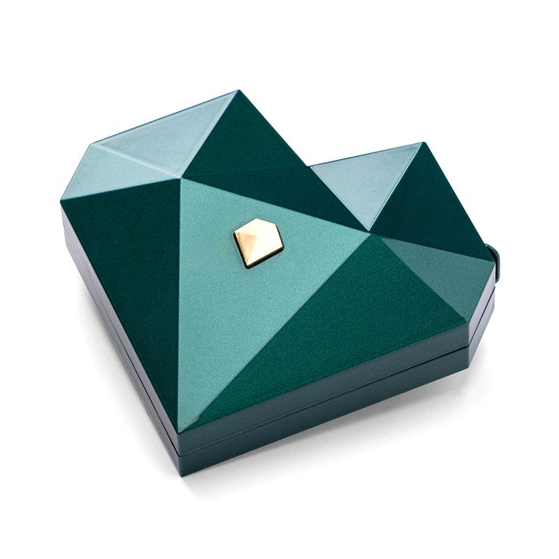 Heart Shaped Diamond Ring Box Automatic Pop-Up Proposal Surprise Ring Box Jewelry Storage Box For Girl Wedding Christmas Gifts