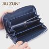 Straw Pattern Microfiber Leather Wallet for Men and Women - Customizable Design