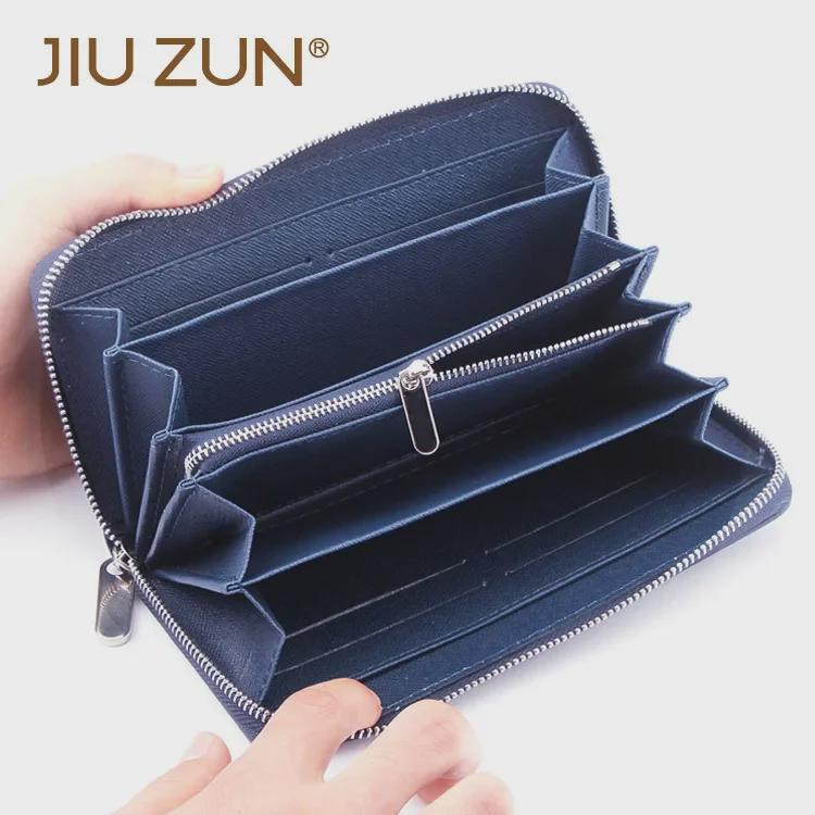 Straw Pattern Microfiber Leather Wallet for Men and Women - Customizable Design