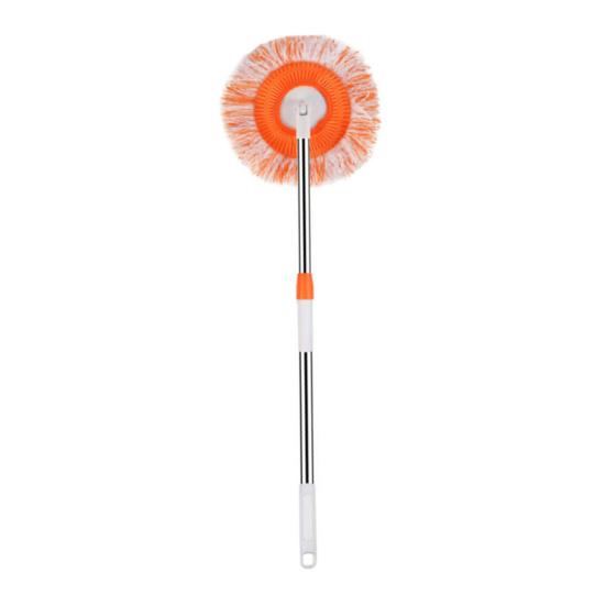 Cleaning Mop Easy Wringing Telescopic Rod Wet And Dry Dual Use Strong Bearing Capacity Good Water Absorption Floor Cleaning Long Handle Household