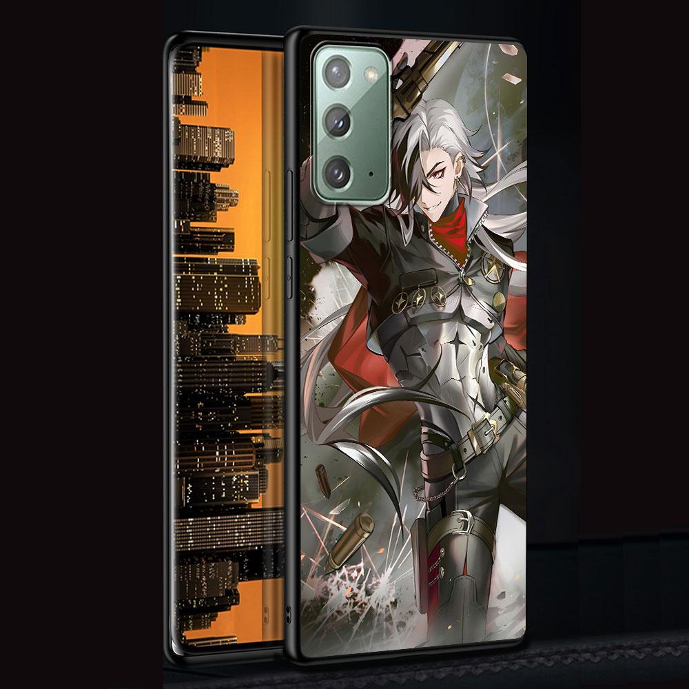 

Чехол Boothill Honkai Star Rail для Samsung Galaxy Note 20 Ultra 10 Plus 9 8 TPU Чехол для телефона Note 10 Lite Черный Мягкий чехол Funda Samsung Note 8