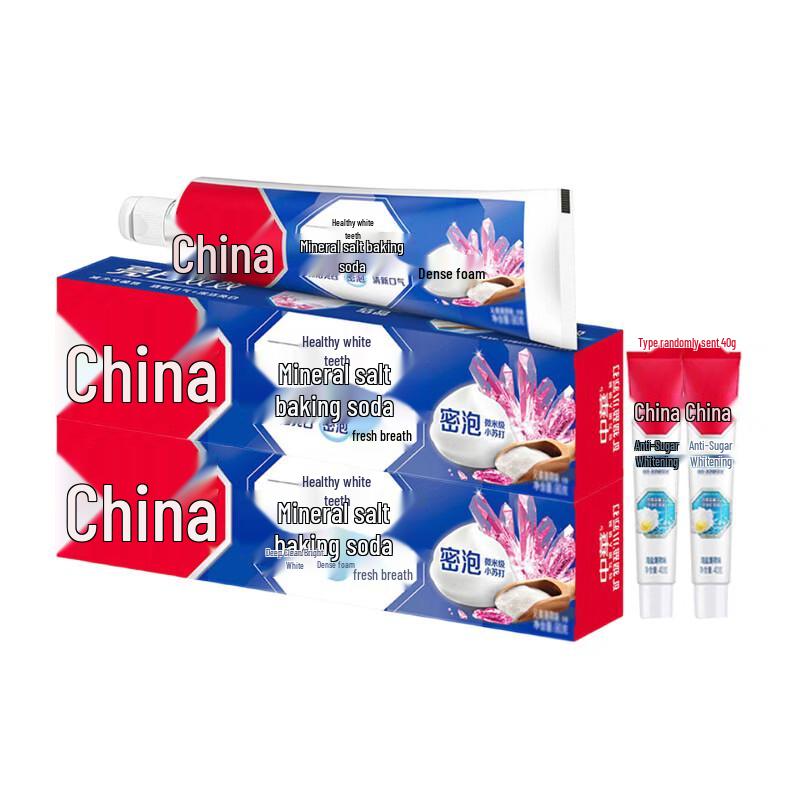 Zhonghua Healthy Teeth Sea Salt & Mint Toothpaste Combo