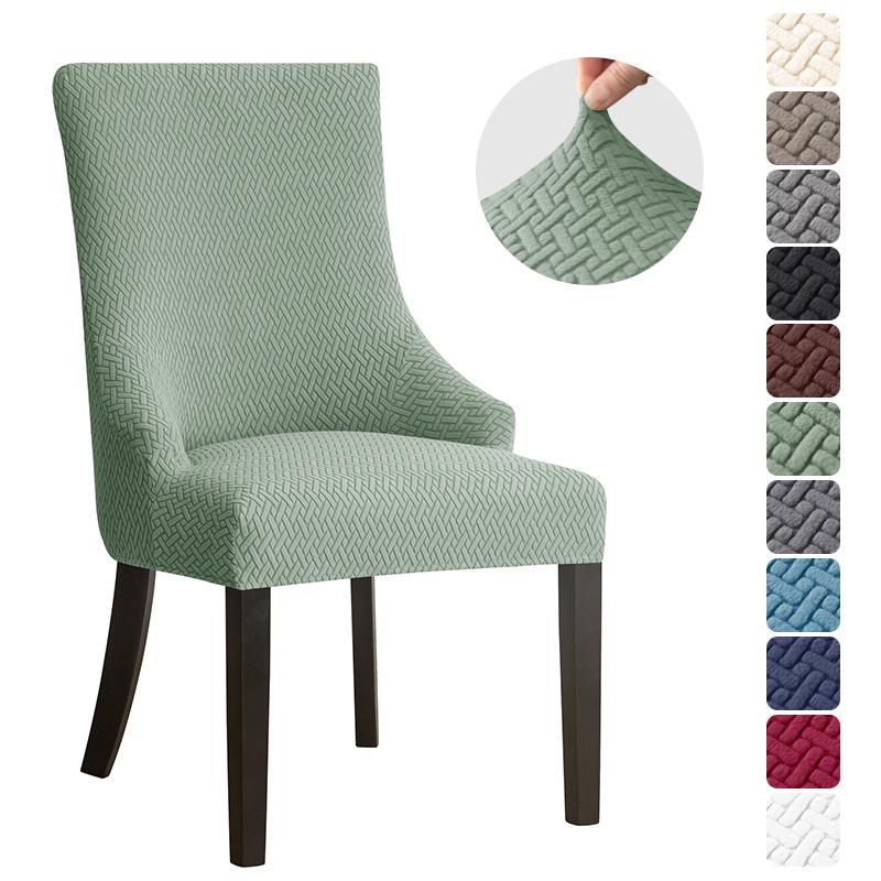 Thickened Jacquard Non-slip Chair and Table Cover for Home, Hotel, or Restaurant Dining.