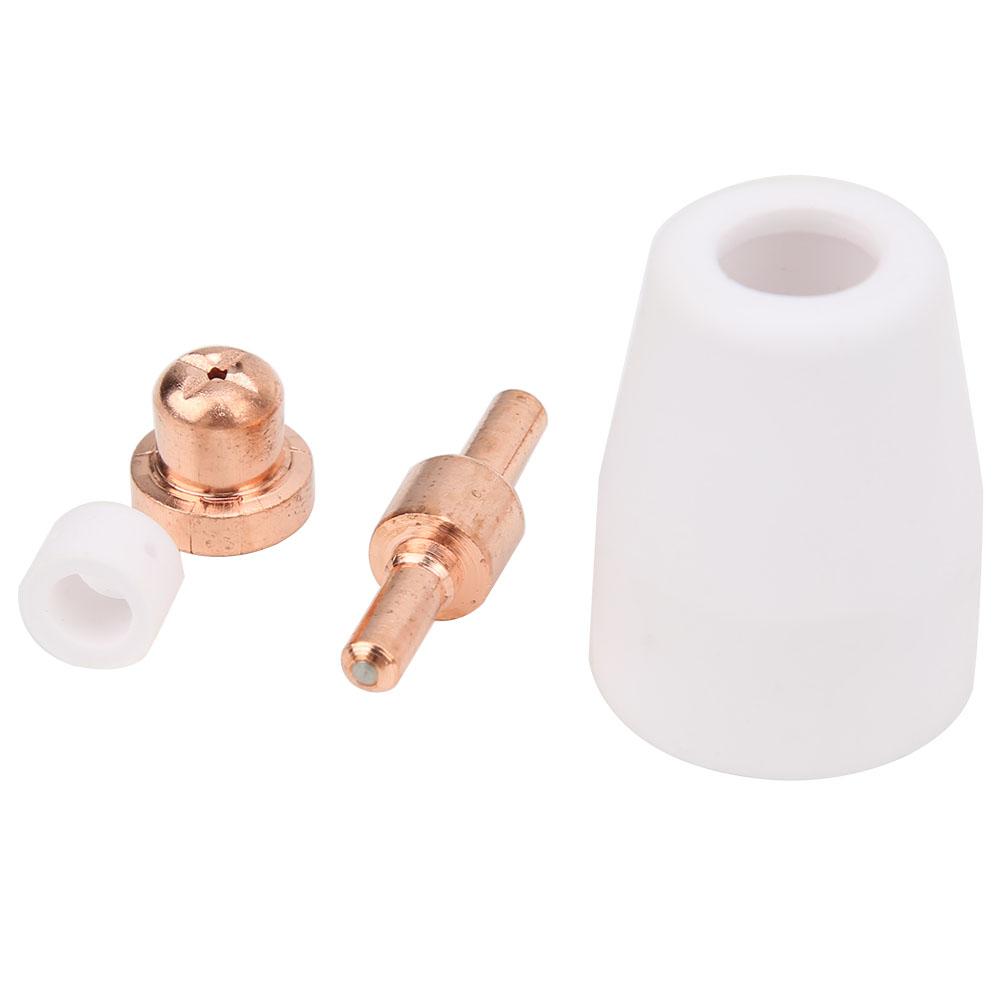 75pcs Shield Cup Tip Electrode Swirl Ring for PT31 LG 40 Plasma Cutting Torch CUT40