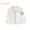 Balabala Boys' 2026 Autumn Cartoon V-Neck Cardigan