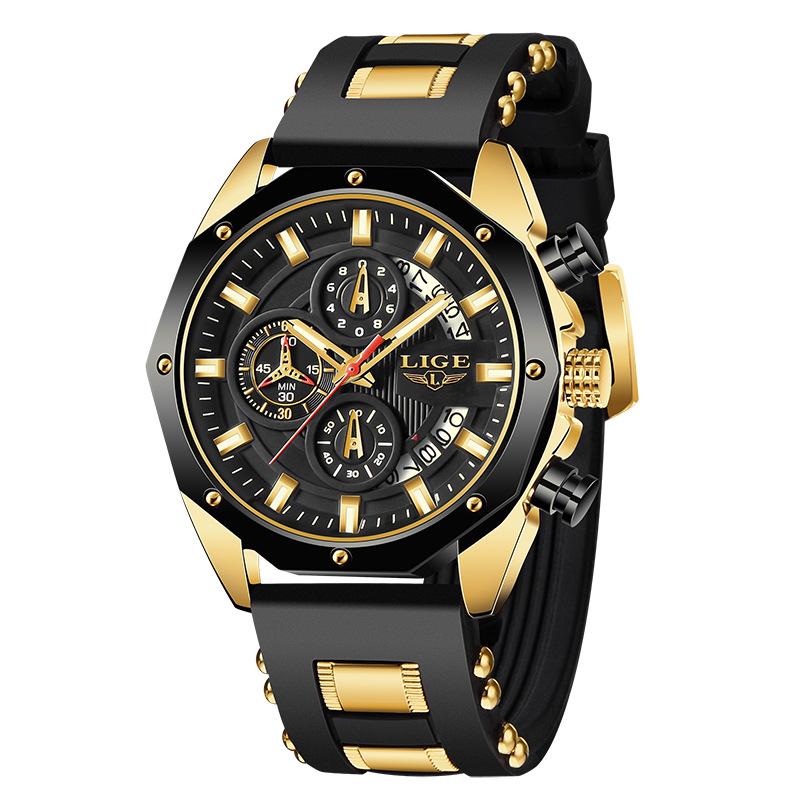 LIGE Multi-function Waterproof Sports Watch