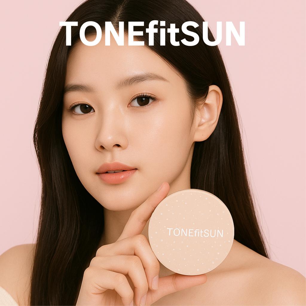 

[TONEfitSUN] Vegan Dewy Cover Sun Cushion (SPF50+/PA++++) 12g