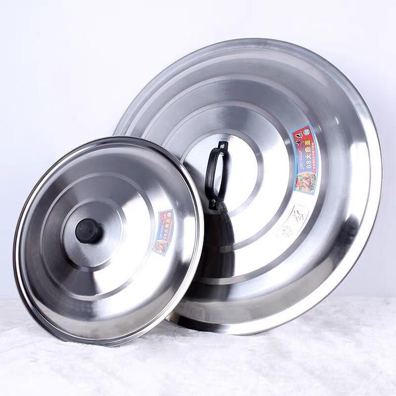 Zhao Ran 34cm Stainless Steel Pot & Wok Lid with Visible Window