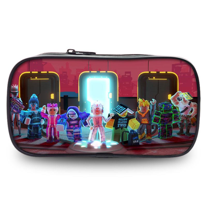 Prostorný Roblox penál Odolná oxfordská látka Zábavné designy pro studenty