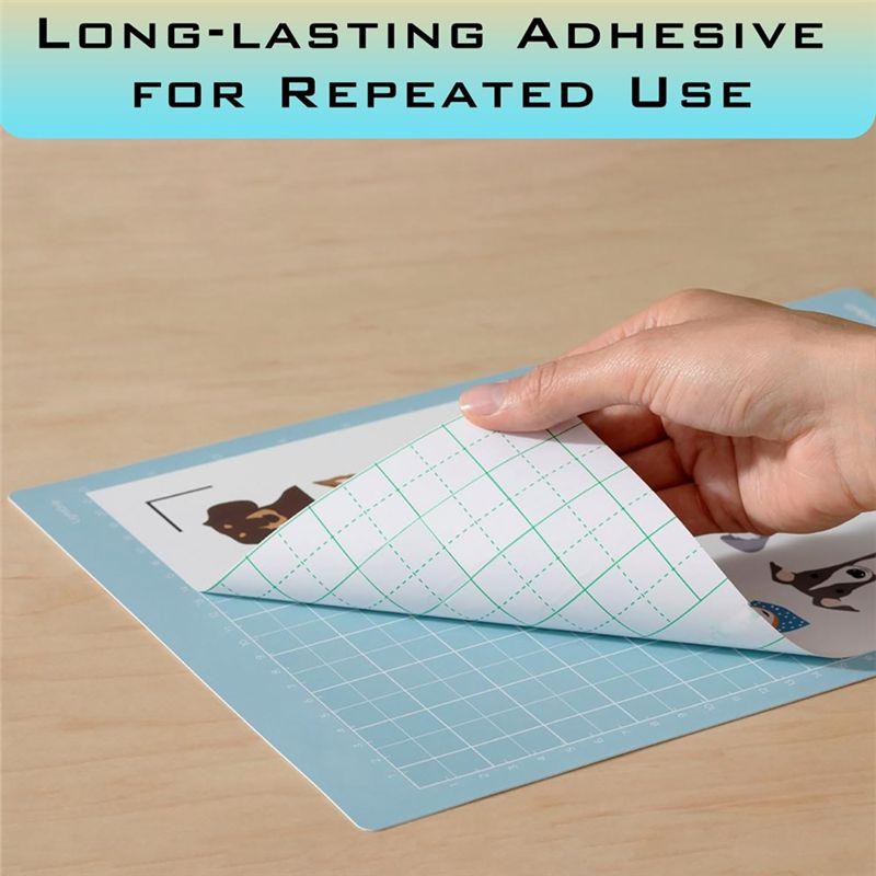 ABJJ Cutting Mat For Joy Xtra, 8.5X12inch Standard Grip & Light Grip Cutting Mats Set, For Joy Extra Accessories