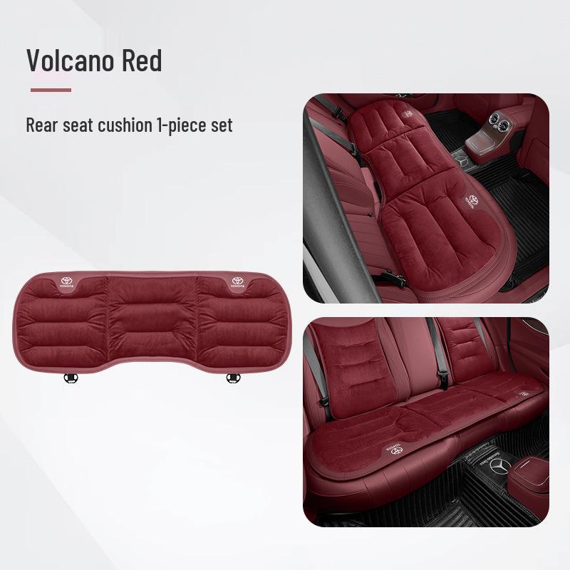 Winter- Flanell-Sitzkissen für Toyota Crown, Land Cruiser und Vellfire - Warme, Frostschutz-Rückenlehne