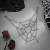 Sweet and Cool Woman Body Jewelry Punk Sexy Items for Women’s Gothic Style Bodychain Spider Web Trouser Chain Hip Hop Dark 18