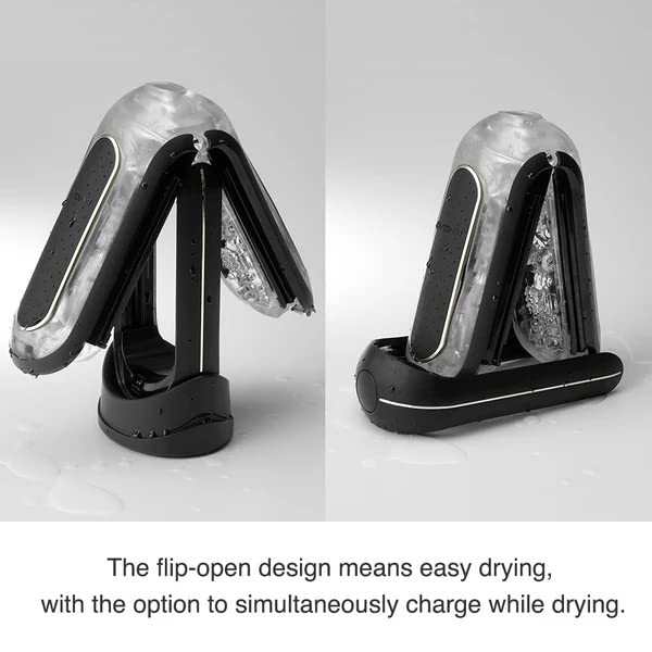 TENGA FLIP 0 ELECTRONIC VIBROTATION Vibration Rotation Mini Lotion Included Reusable Type