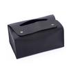 2pcs PU Leather Tissue Organizer Nordic Style Tissue Case Household Tissue Bag  Office
