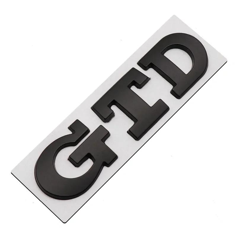2026 Neu Für VW VOLKSWAGEN 3D Metall TSI TDI GTD GLI Heckklappe Auto Emblem Abzeichen Aufkleber Auto Aufkleber Für VW Volkswagen Polo Golf