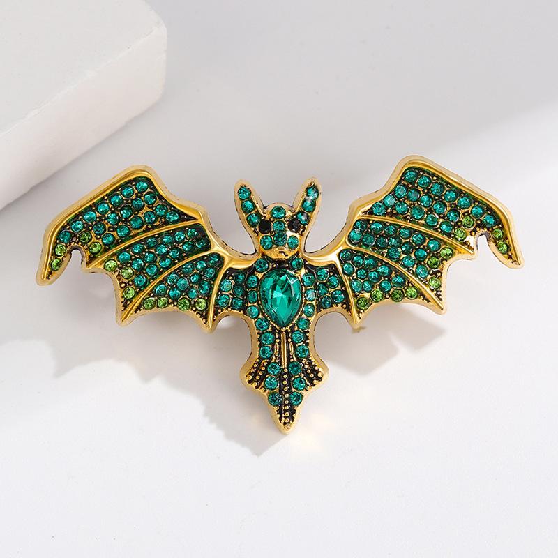 

Devil Bat Retro Men s and Women s Accessories Environmentally Friendly Brooch 3*6CM