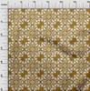 oneOone Cotton Poplin Dark Olive Green Fabric Asian Block Floral Fabric For Sewing Printed Craft Fabric By The Yard 42 Inch