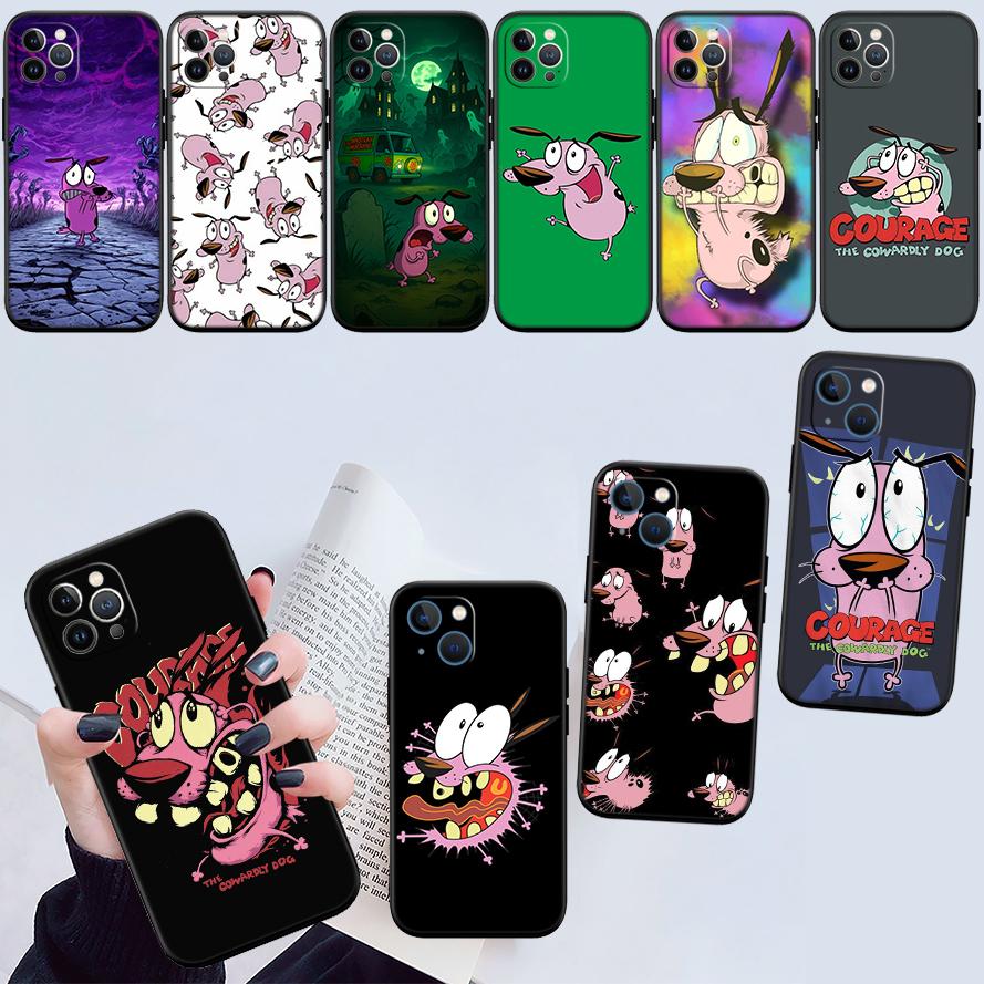 RE15 C-Courage C-Cowardly D-Dog New High-End Shell Phone Case for OPPO A3 Pro A72 A74 A76 A77 A77S A78 A79 A94 A95 A18 A40M A58