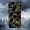 Fashion Camouflage Case For iPhone 15,16,12,14,17,13,11,Plus,Pro Max,8,7,XR,SE,XS,X,Mini,Soft Silicone Black