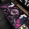 Anime Girls Rubber Mouse Pad Kawaii Non-Slip Pink Desk Mat Cute Large Gaming Mousepad Gamer HD Print Mouse Mat Game Keyboard pad
