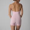 Lace Triangle Cup Bodysuit with Nude-Feel Straps Breathable Innerwear Bodysuit for Women