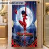 Beach TowelMiraculous Ladybug Custom Name Text Personalized Soft Towel for Beach Pool Indoor Home Decor Gift