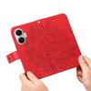 For Xiaomi Poco F7 5G/Redmi Turbo 4 Pro 5G Case Floral Pattern PU Leather Wallet Stand Phone Cover