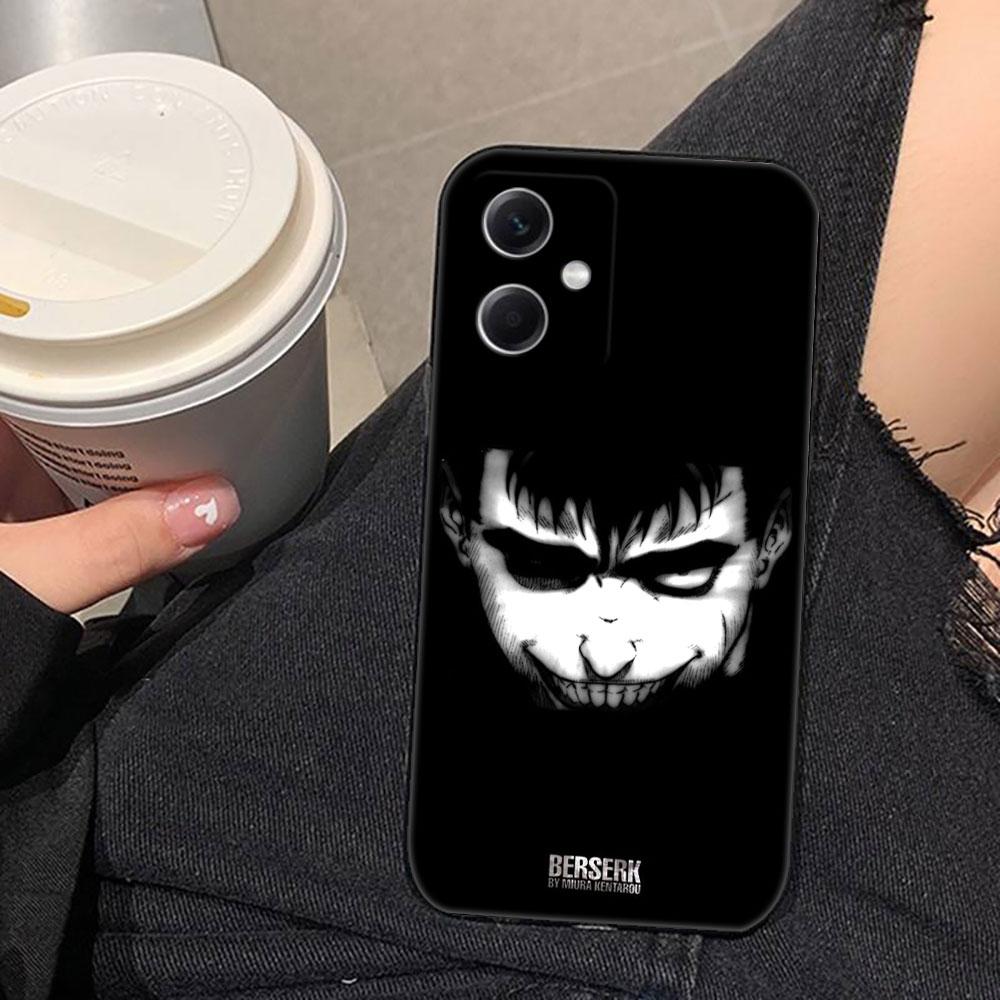 

Comic B-Berserk Guts Phone Case For Redmi Note 15 14 13 12 12S 11 11T 11S 10 9T 9 Pro Silicone Case Funda DIY Shell Capa Cover Redmi NOTE104G(10S)