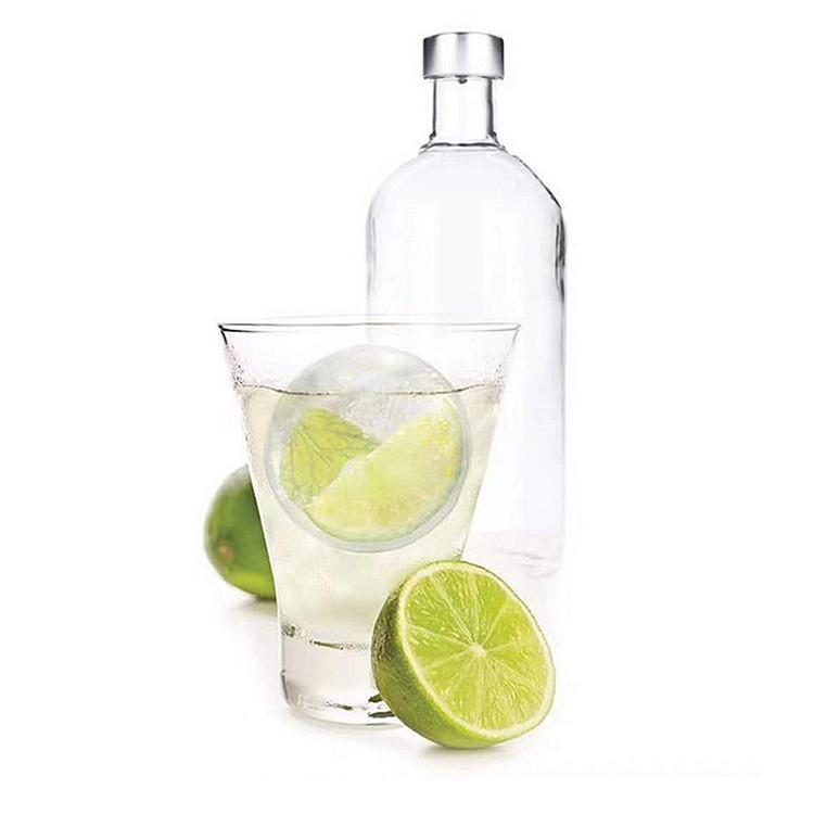 Ice Ball Mold for Home - Large Round Ice Cube Tray and Maker