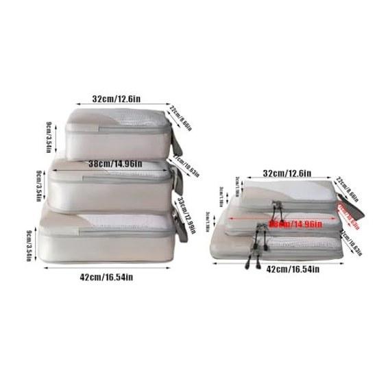 Travel Compression Bags 6-Piece Set Clothing Storage Case