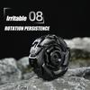 Durable Metal Focusing Enhancing Spinner with Black Rotation Portable Desk Companion for Adults