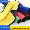 500g 30x40 Double-Layer Coral Fleece Absorbent Towel - Car Wash & Pet Use