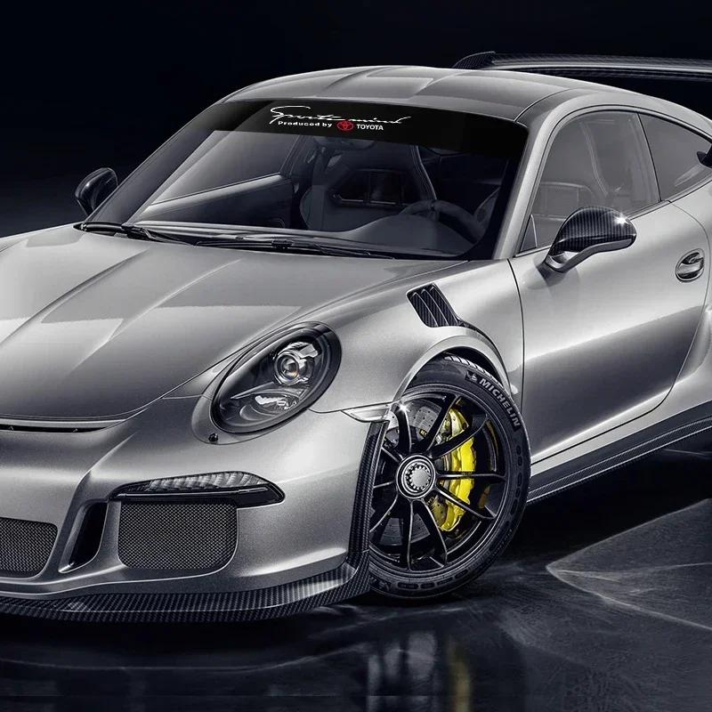 Auto Front Heck Windschutzscheibe Fenster Dekorativer Aufkleber für Toyota RAV4 Camry Corolla Levin Yaris Reiz Vios Highlander CHR Prius