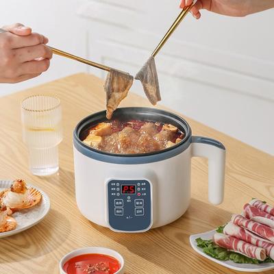1,7 l elektrischer Reiskocher, Multikocher, antihaftbeschichtet, intelligenter mechanischer Kocher, Dampfgarer und Wärmer für Wohnheime und zu Hause, 220 V