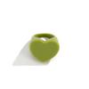 Simplicity Resin Geometric Ring Personality Ring New Peach Heart Shaped Ring