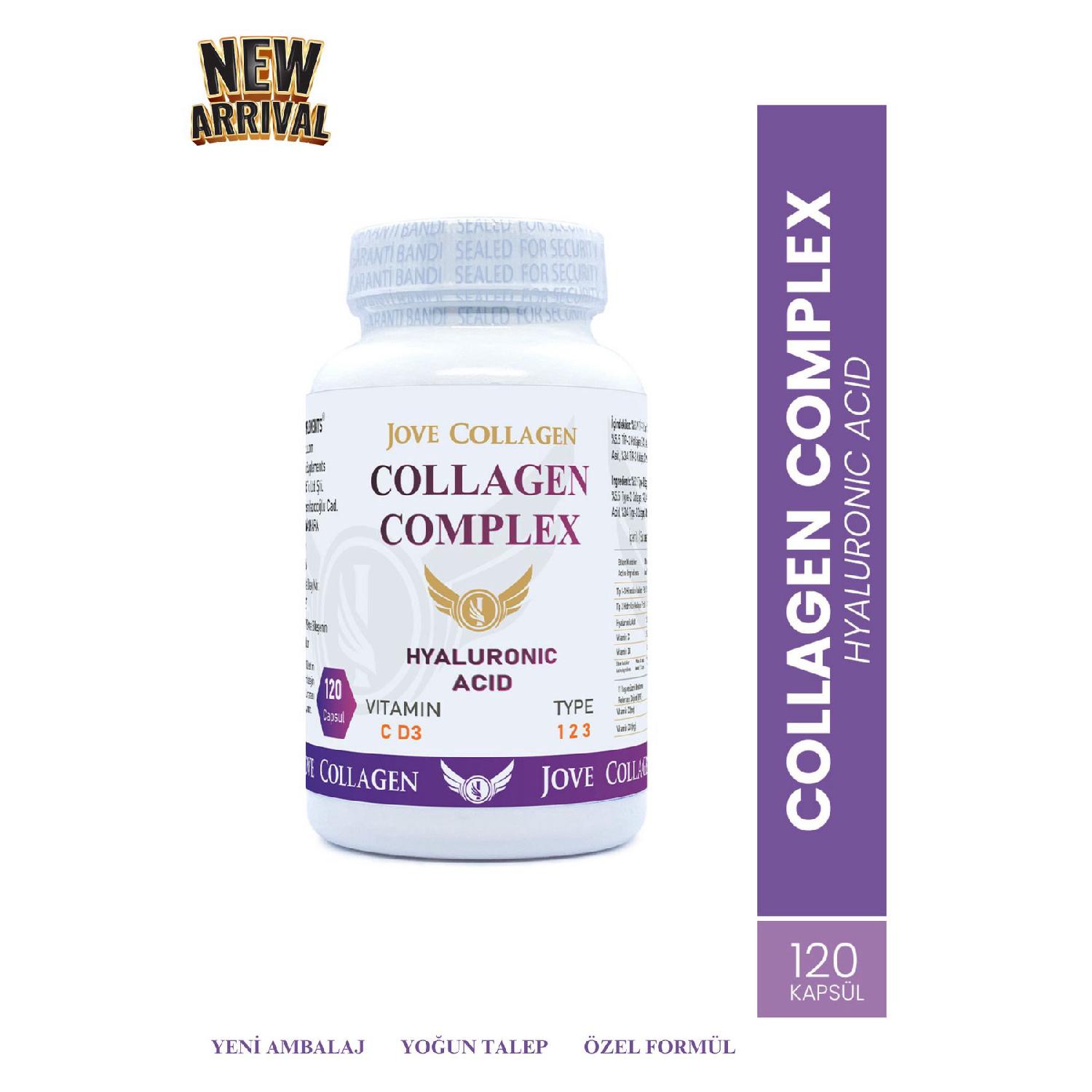 

Collagen Koplex Hyaluronic Acid C And Vitamin D3 120 Capsules