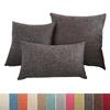 Decorative Throw Pillow Case For Car Seat Chair 30x50/40x40/45x45/40x60/50x50/55x55/60x60cm Solid Sofa Cushion Cover