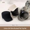 Large Head Military-Style Duckbill Cap - Sun Protection for Middle-Aged & Elderly Men