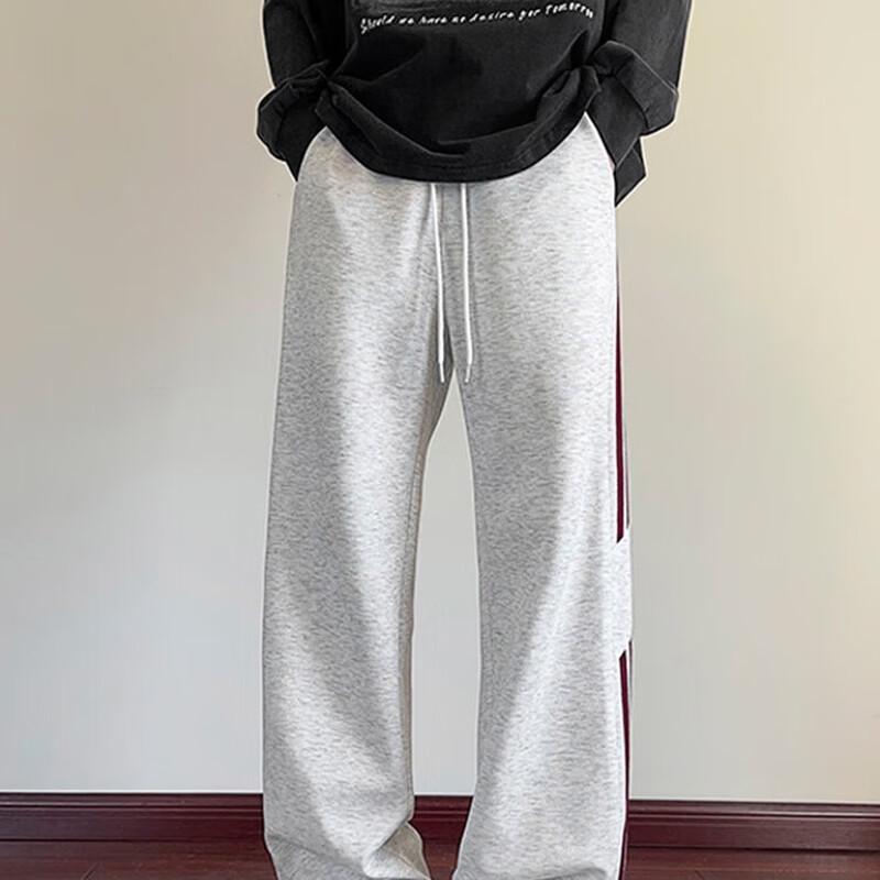 NASA MARVEL Men's Loose Fit Straight Leg Casual Pants