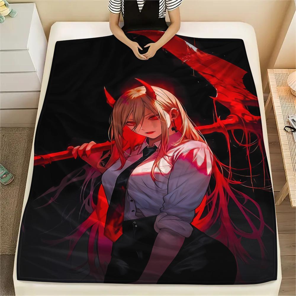 1PC DARLING In the FRANXX Zero Two Print Flannel Blanket, High Quality All Seasons, Home Decor, Warmth and Comfort, Perfect for Christmas Gifts