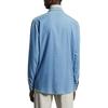 Moncler Monochrome Pointed Collar Long Sleeve Shirt Men Shirts I10912F00004596RT77A