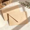Thick Paper Envelopes for Invitations 10PCS Petal Art Envelopes, Real Floral Texture Design, Western Style Handmade with Petals Stationery,