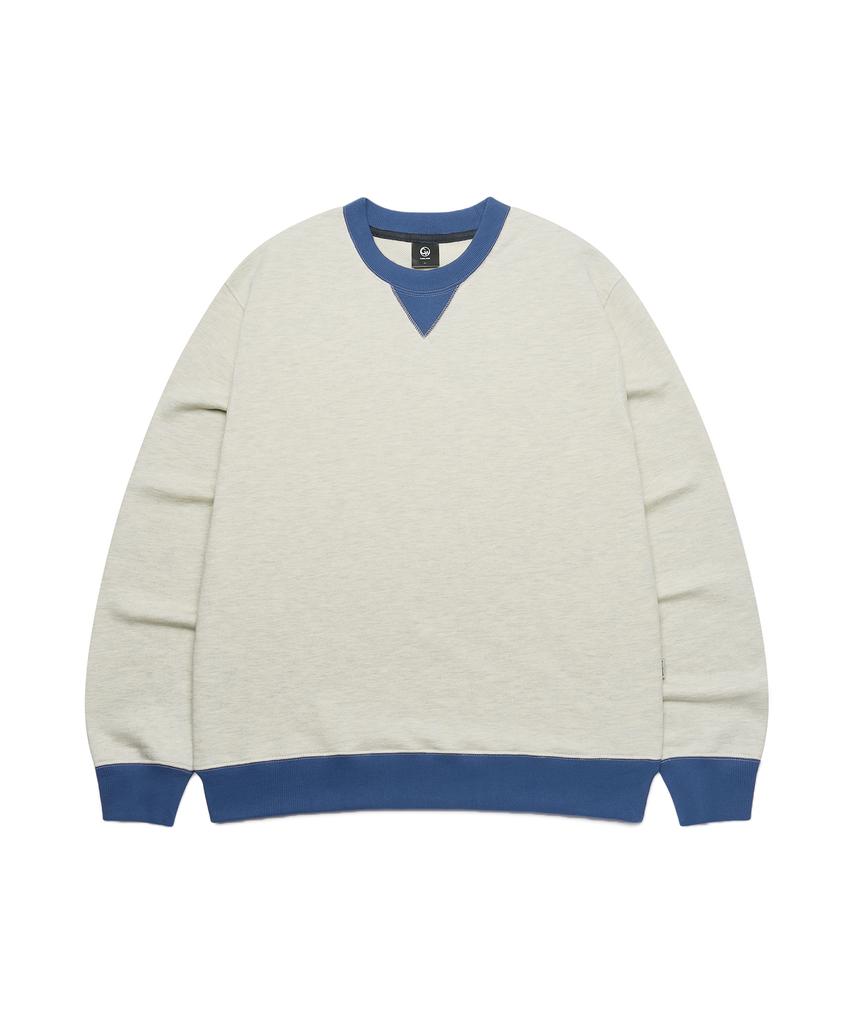 CAMEL WORK No.117 Gusset Stitch Vintage Sweatshirt (Oatmeal)