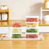 Microwaveable Portion Boxes for Frozen Meat, Grains & Miscellaneous Storage in Fridge/Freezer