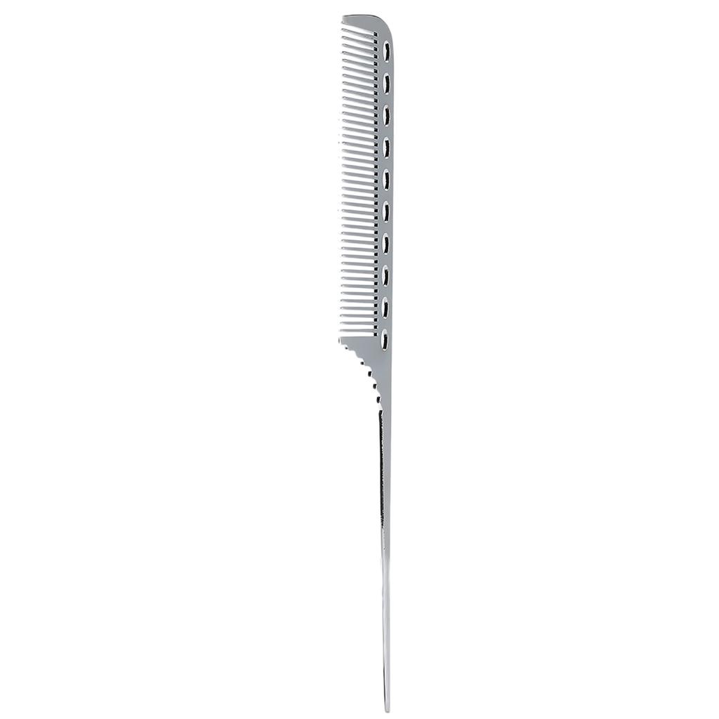Salon Rat Tail Hair Comb Men Women Styling Comb Professional Barber Aluminum Metal Comb