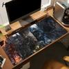 Esports Bloodborne Mouse Pad Battle Warrior Mousepad XL Desk Mat Non Slip Rubber Base Soft Fabric Game Room Desk Mouse Pad